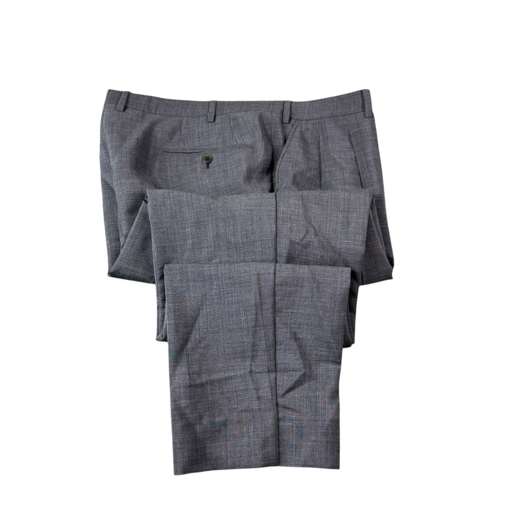 Brioni Gray Pleated Sigma Wool Mohair Men's Trouser Size‎ 38x27